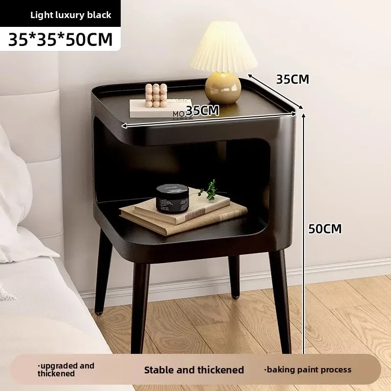 Stable Cream wind living room sofa side table bedside table wrought iron creative bedside small coffee table small table