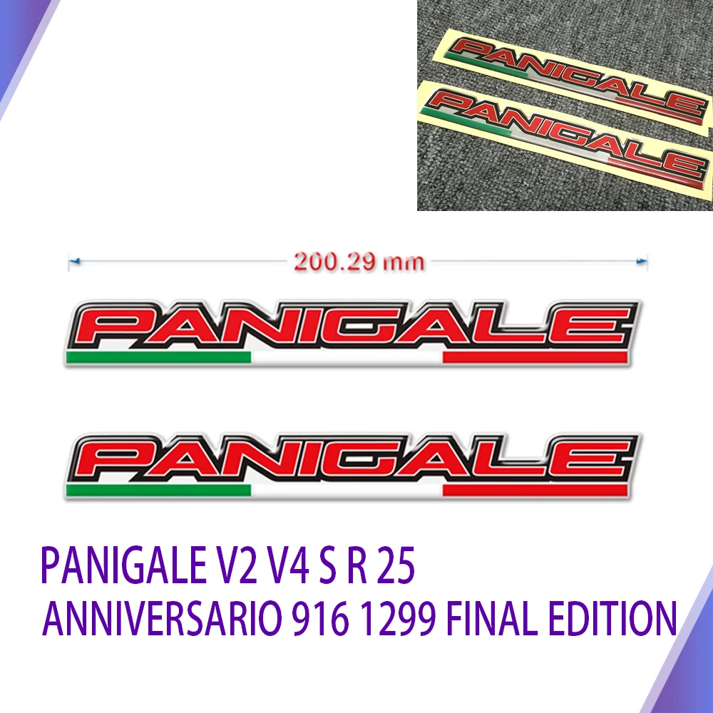 

For Ducati PANIGALE V2 V4 S R 25 916 1299 899 959 FINAL EDITION Tank Pad Side Panel Protector Fairing Motorcycle Stickers