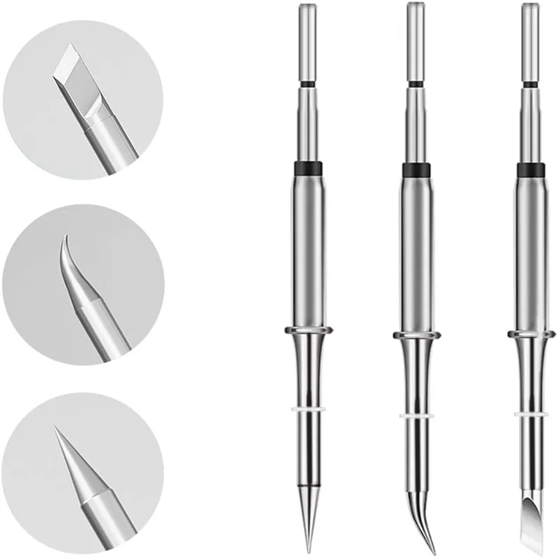 

SOFT-C115 I/IS/K Universal C115 Series Soldering Iron Tip Replacement Rapid Warming Soldering Station Welding Solder Tips