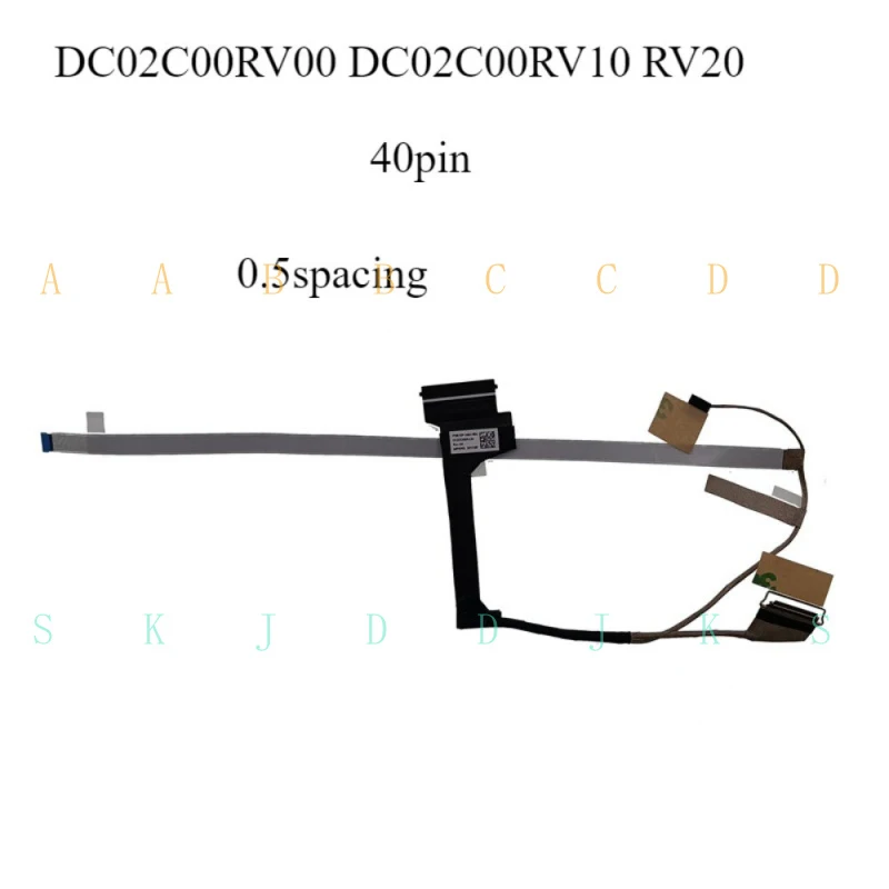 

M LCD Cable for Lenovo Y7000 Y7000P R7000 R7000P 2021 DC02C00RV00 DC02C00RV10 RV20