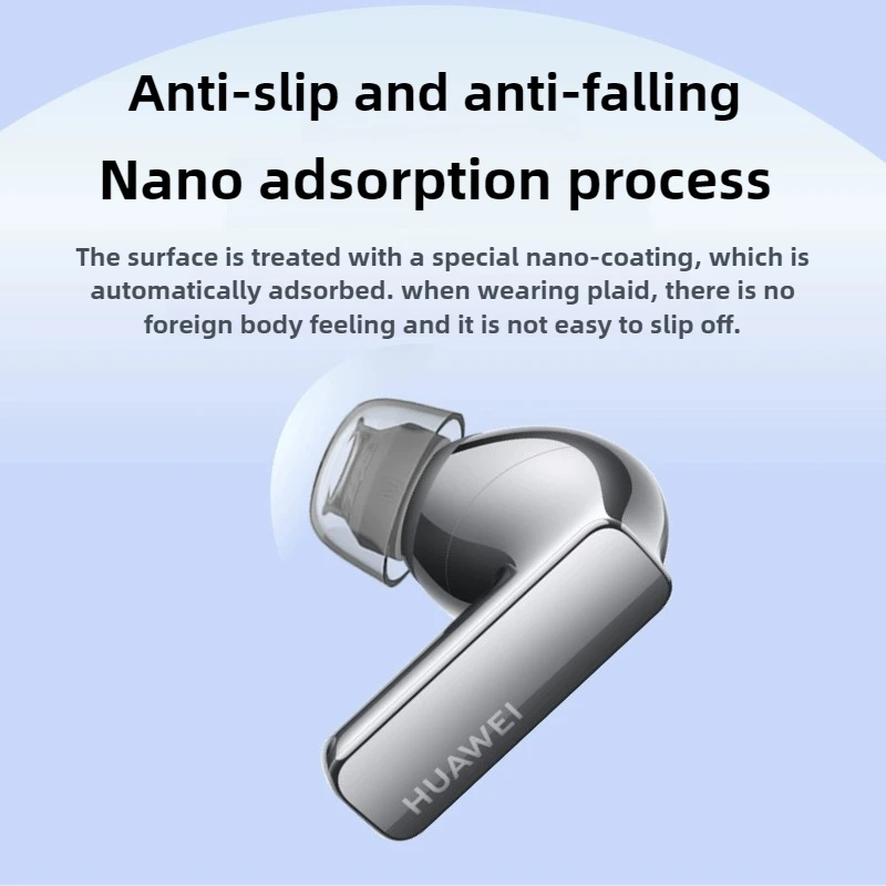 Latex Eartips for HUAWEI FreeBuds Pro2/Pro3/Pro4/6i Wireless Headphone Anti-slip Anti-allergic Noise Reduction Silicone Earplugs image 2
