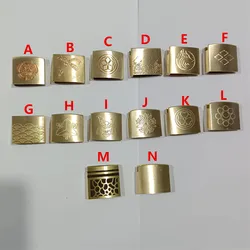 High Quality Copper Brass Material Habaki For Japanese Japan Samurai Katana Ninja Tanto Wakizashi Sword Fittings Accessories New