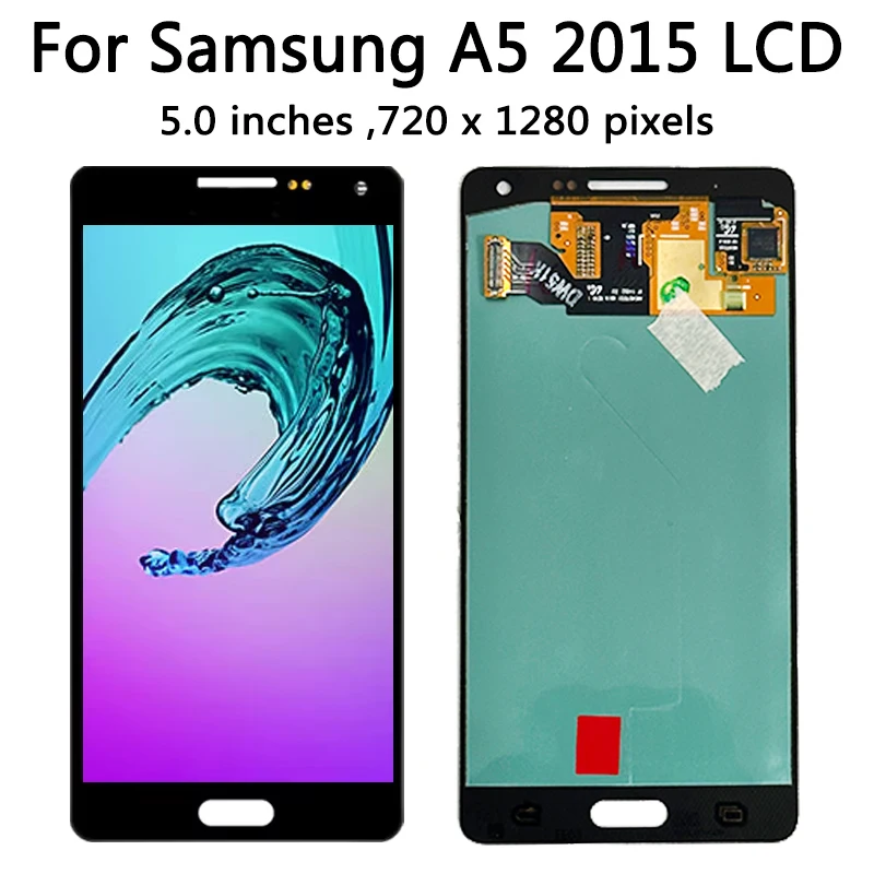 Super AMOLED For Samsung A5 2015 A500 A500F A500FU A500H A500M LCD Display Touch Screen Digitizer Assembly image 3