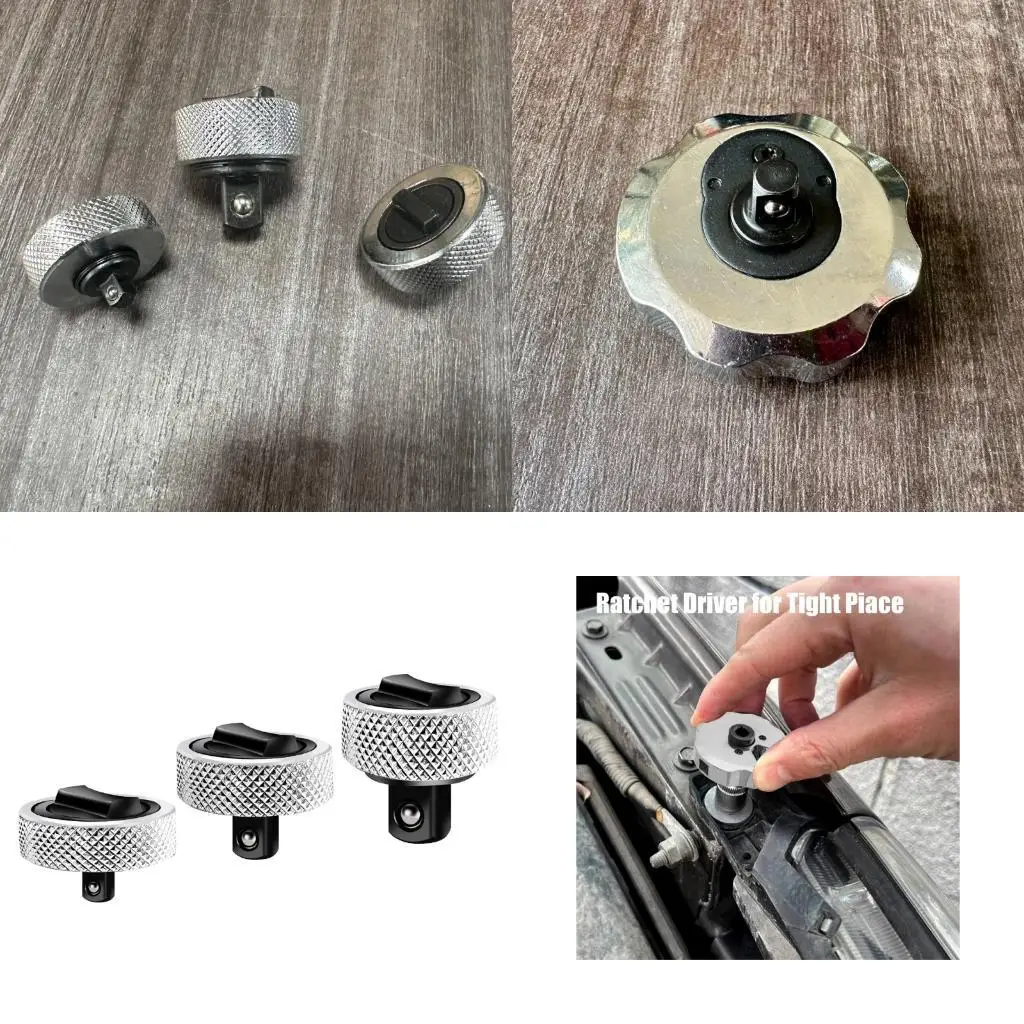 

652F 4Piece Mini Ratcheting Wrench Set Compactly Design For Tight Space Durability Construction MultiSize Compatibility