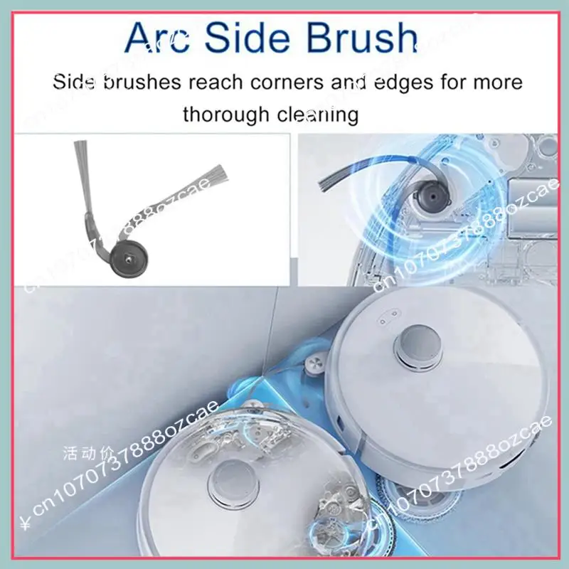 A26P 16 шт. аксессуары для подметальных машин Roborock Saros Z70/G30 Space — боковые щетки, фильтры, подушечки для швабры, мешки для пыли