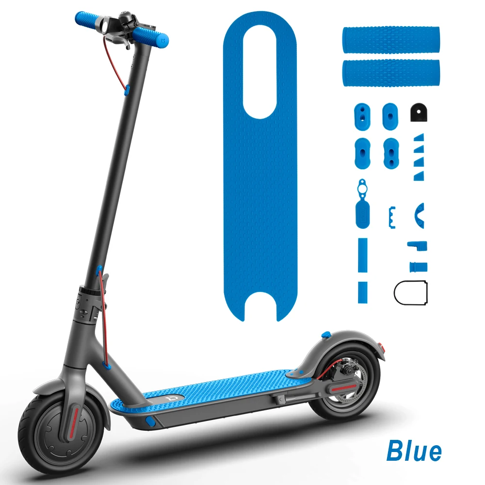 

Charge Port Cover Rubber Dust Plug for Xiaomi M365 1S Electric Scooter Foot Pad Mat Case Non-slip Silicone Handlebar Grip Covers