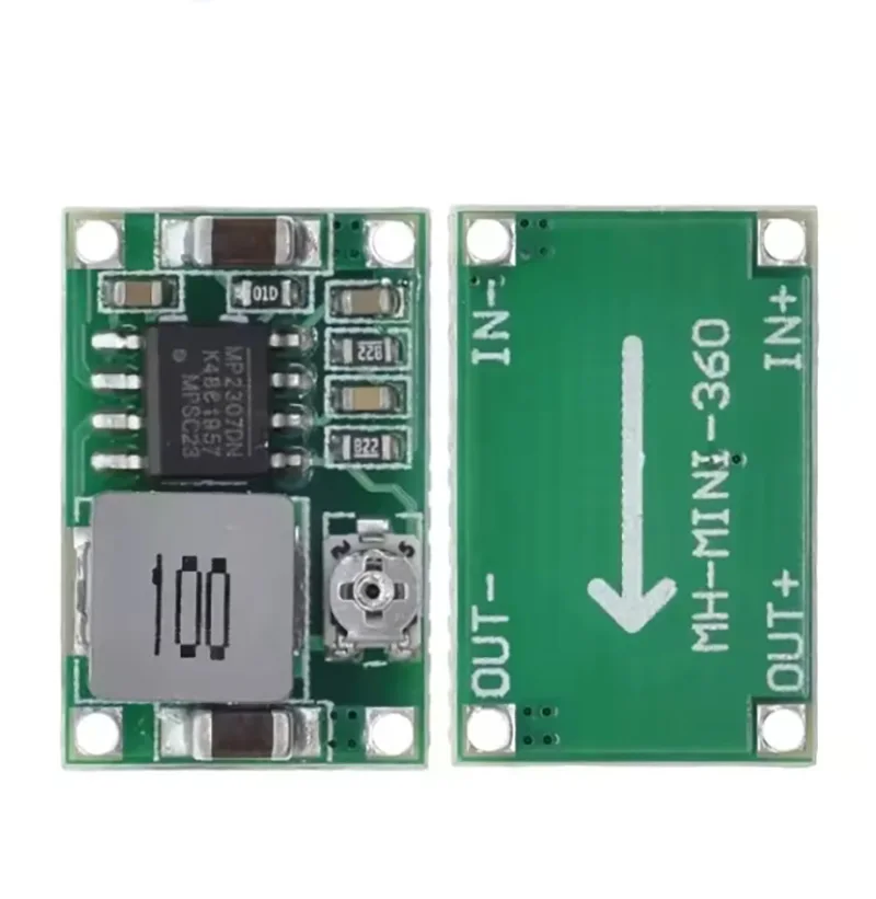 5/10pcs Mini360 RC Airplane Module Mini 360 DC Buck Converter 2A Step Down Module 4.75V-23V to 1V-17V 17x11x3.8mm New LM2596