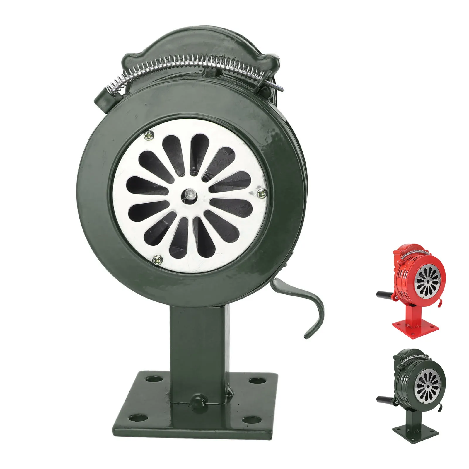 手回しサイレン アルミ合金製 110dB 大音量警報 空襲 トルネードサイレン ホーン 緊急用