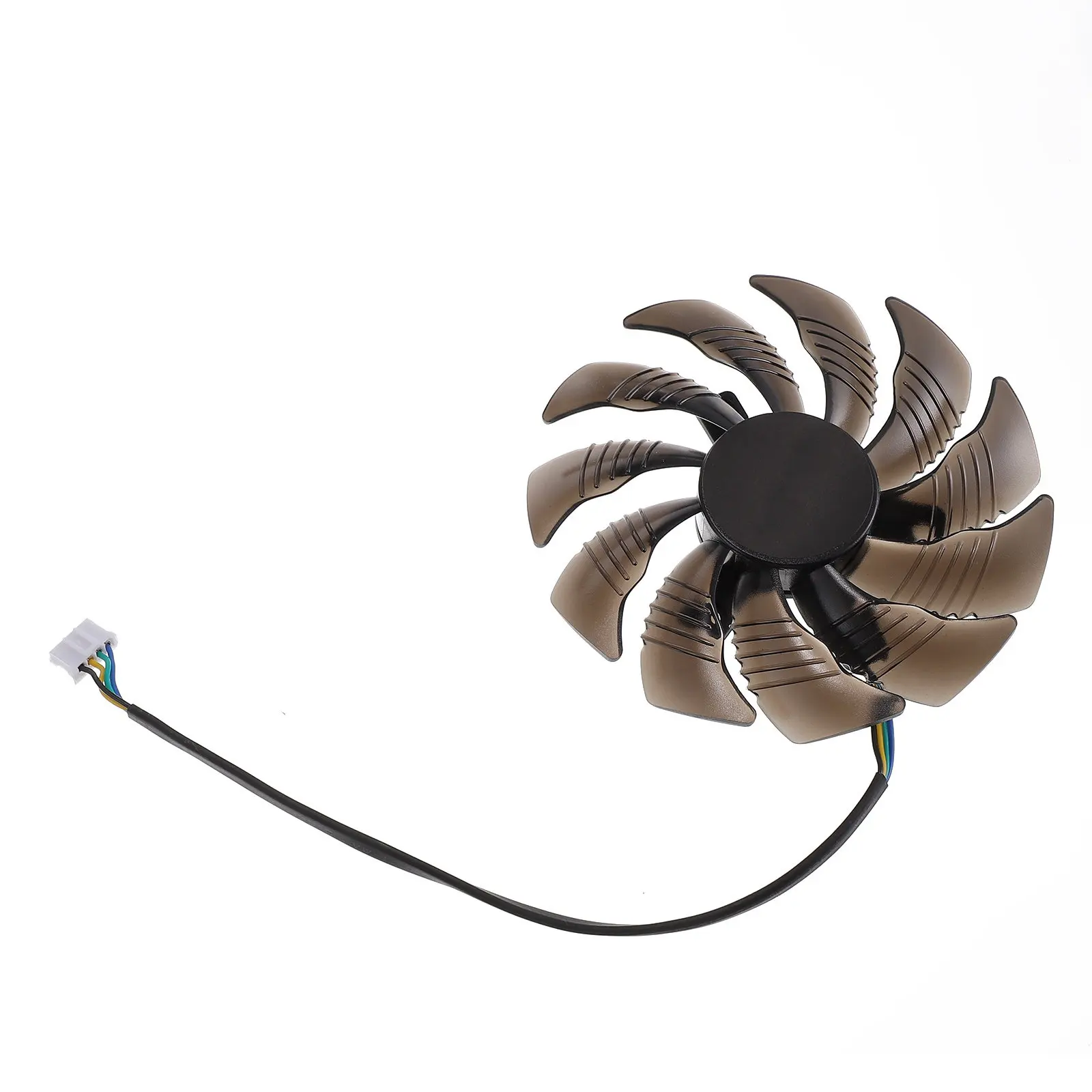 Laptop Graphics Cooler Fan Plastic Video Cooling Fan Replacement for GPU Thermal Management Gaming Video Card Cooling Solution