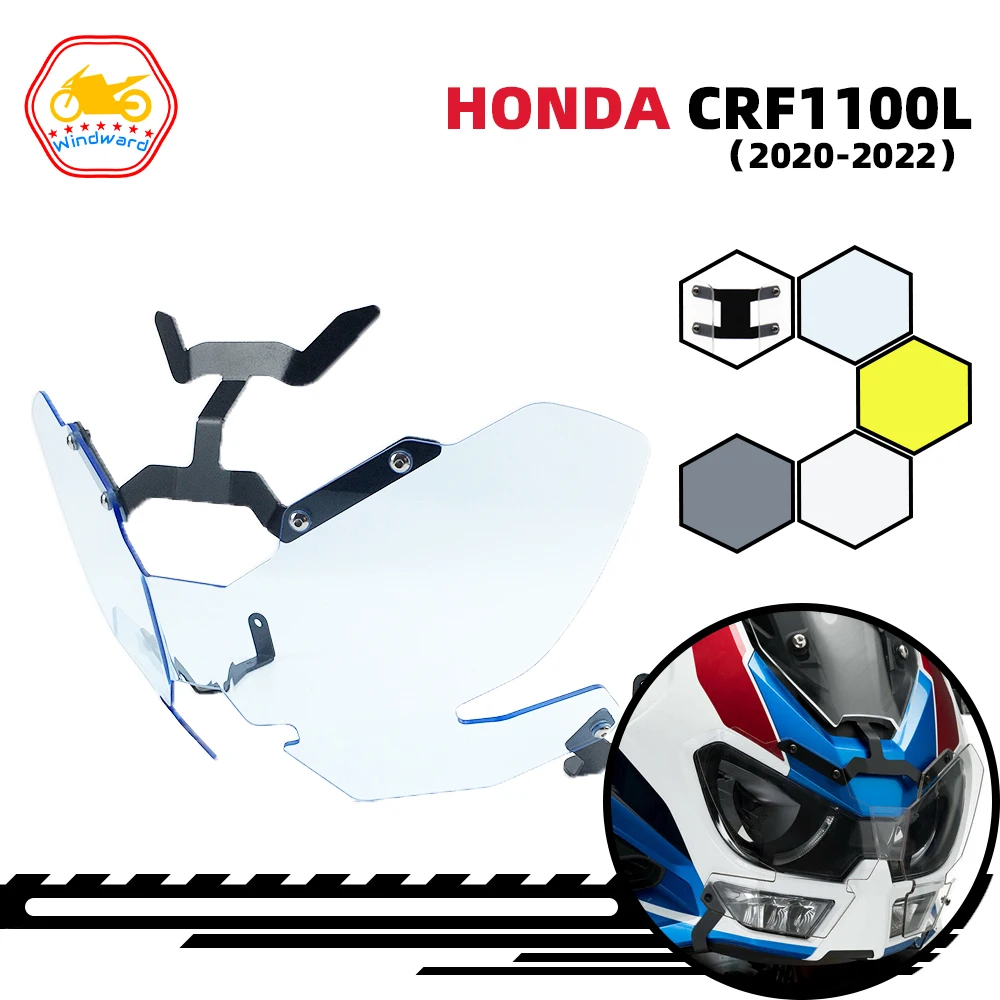 

Adventure Sports Motorcycle Accessorie Headlight Guard Lens Protection Front Lamp Cover For Honda CRF1100L Africa Twin CRF 1100L