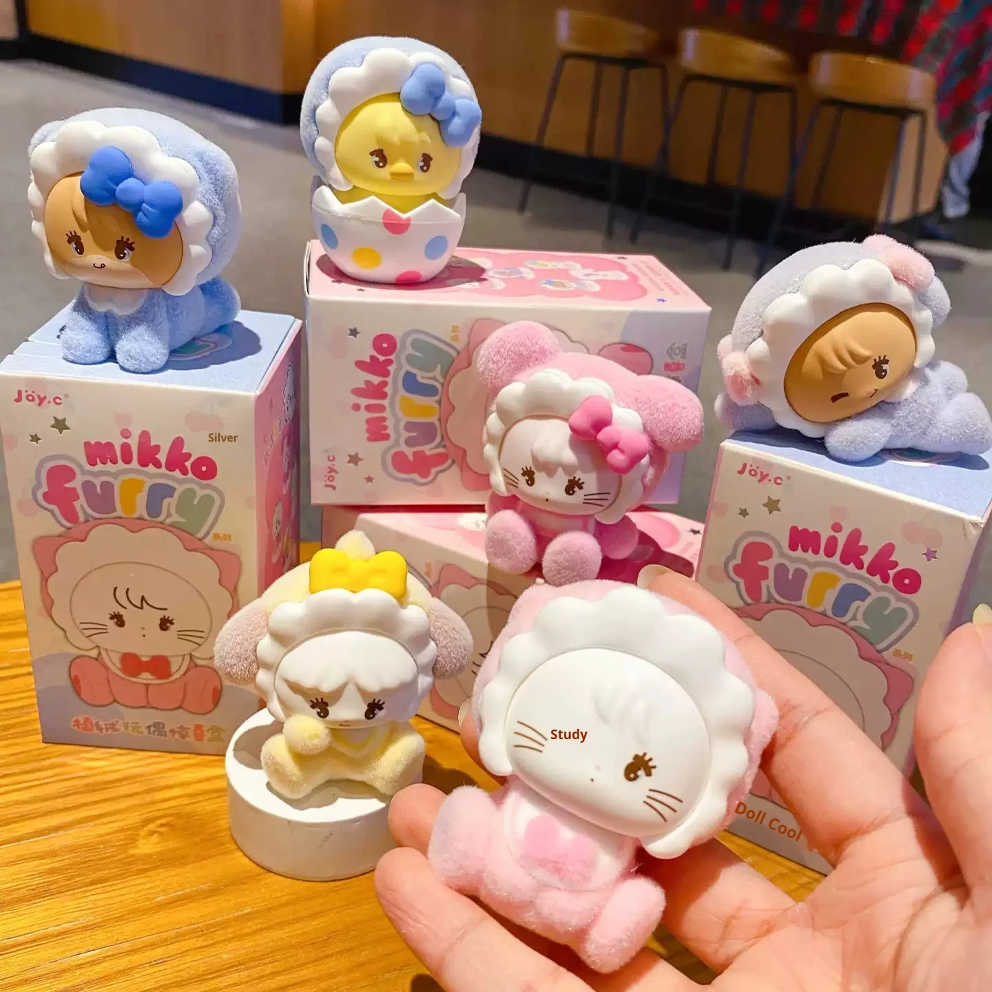 

New Mikko Series Furry Mini Blind Box Toy Kawaii Mikko Moouse Lattle Figurine Surpeised Box Girl Desktop Ornaments Birthday Gift