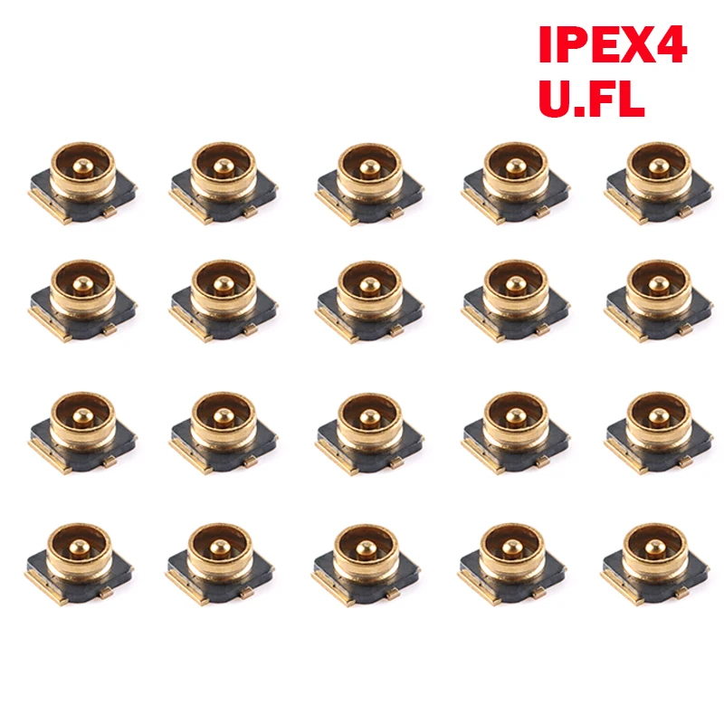 

1000Pcs IPX4/IPEX4 Male Plug WiFi Antenna Socket IPEX SMT PCB RF Coaxial WiFi Connector Antenna Board Terminal