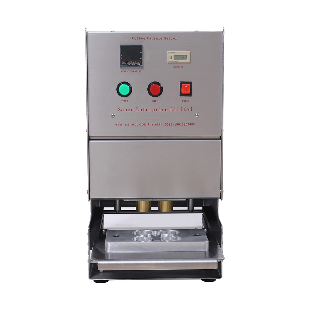 2024 New Design Keurig Coffee Machine Aluminum Lid Sealing Machine Espresso Automatic Cup Filler And Sealer Machine