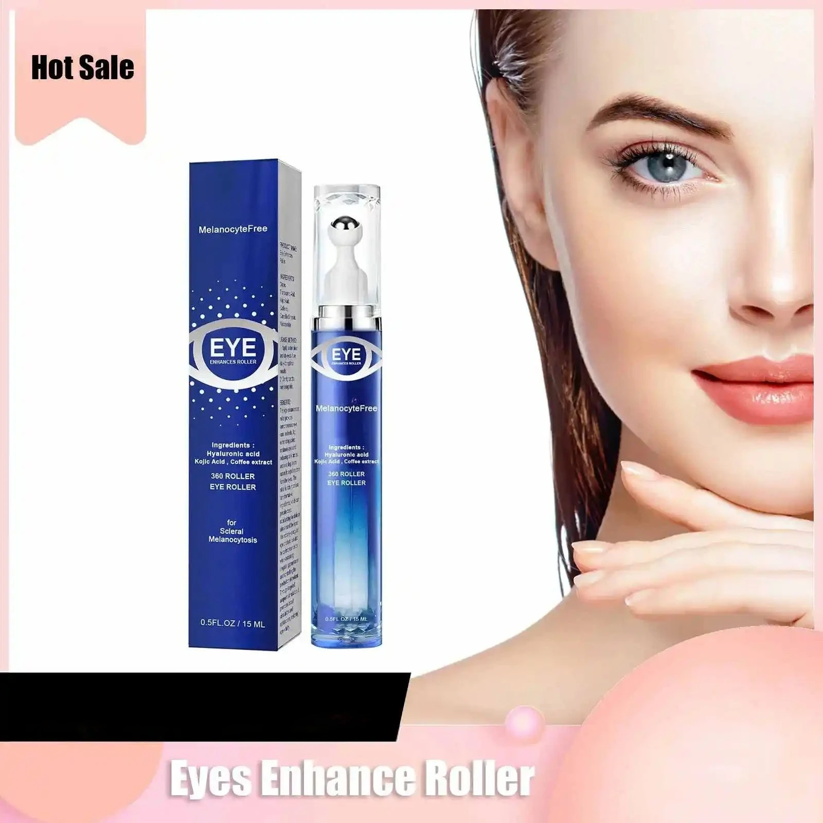 

Fade dark circles Eye essence anti fatigue Black circles Fade fine lines Remove puffy bags Eye massage care