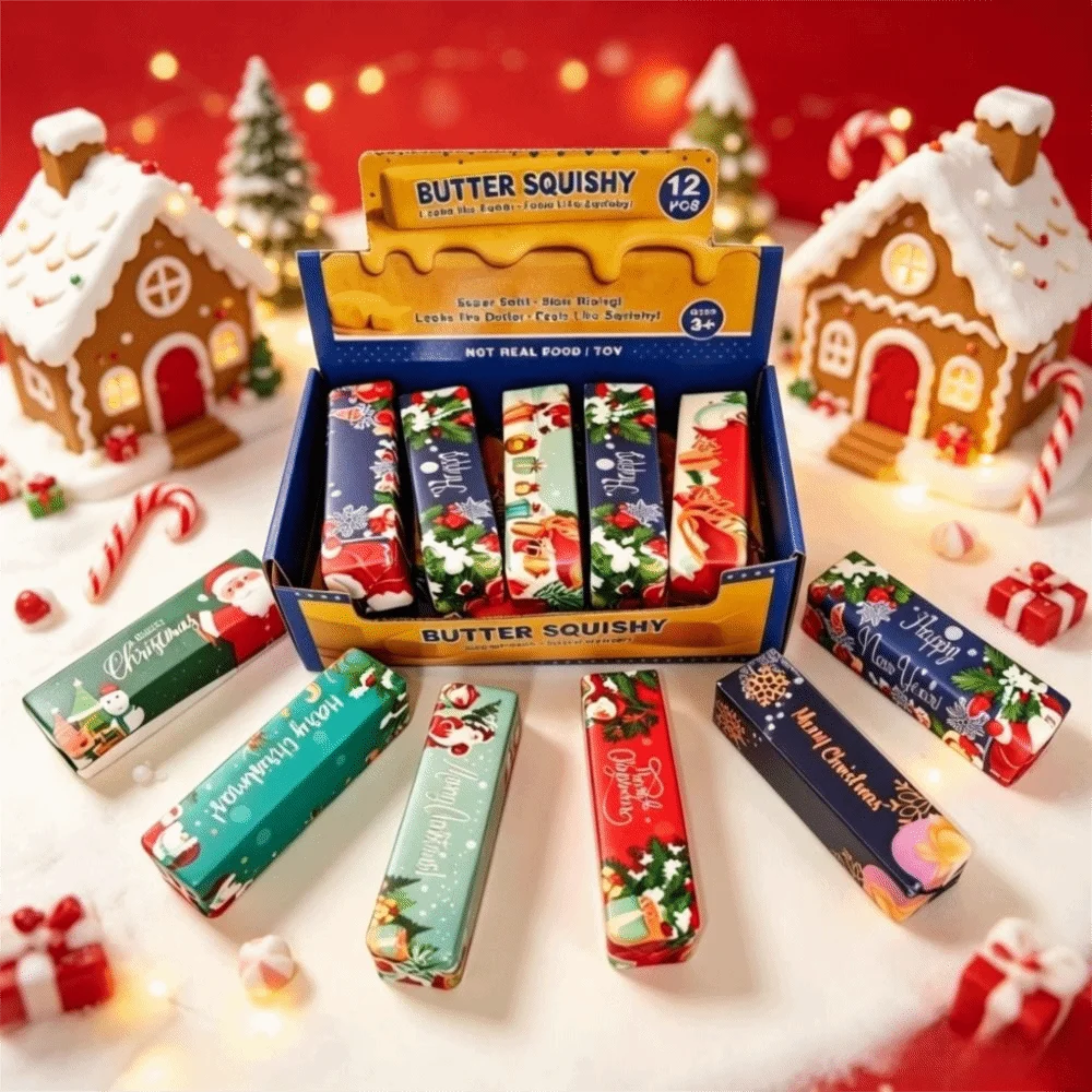 Butter Stick Slow Rising Squishy Toy Ultra-Soft Colorful Butter Slow-Rebound Toys Slow Rising Butter Squishy Toy Reduce Pressure