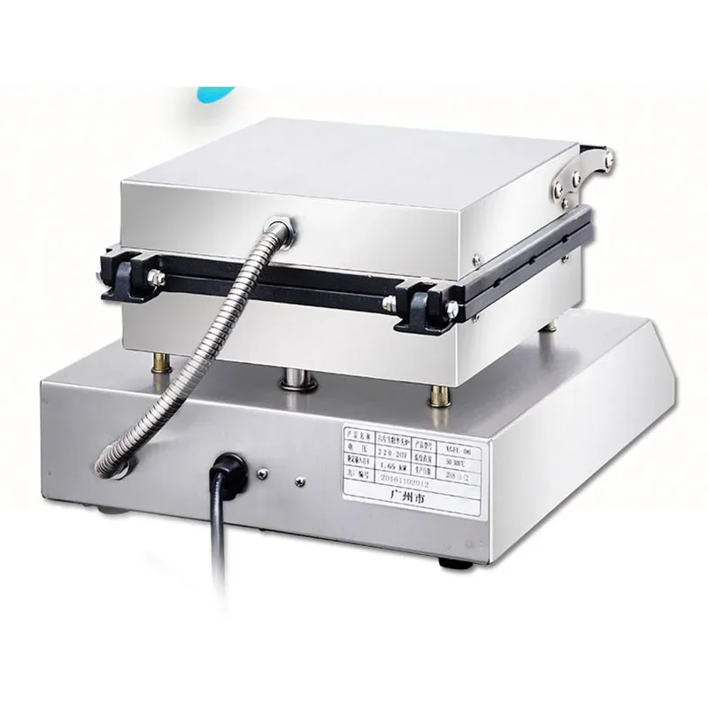 Commercial Scones Machine Six-slice Square Ice Cream Waffle Oven Crispy Machine Baking Muffin Electric Snack Equipment
