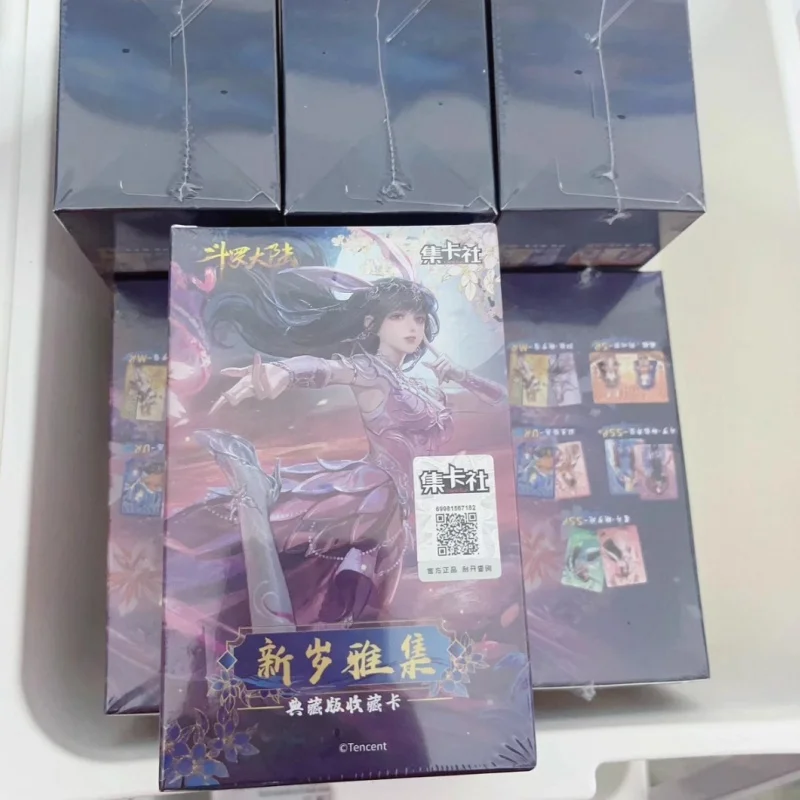 

Genuine Stock Card.Fun Soul Land Trading Collection Cards New Year Elegant Collection Deluxe Anime Collection Card Surprise Gift