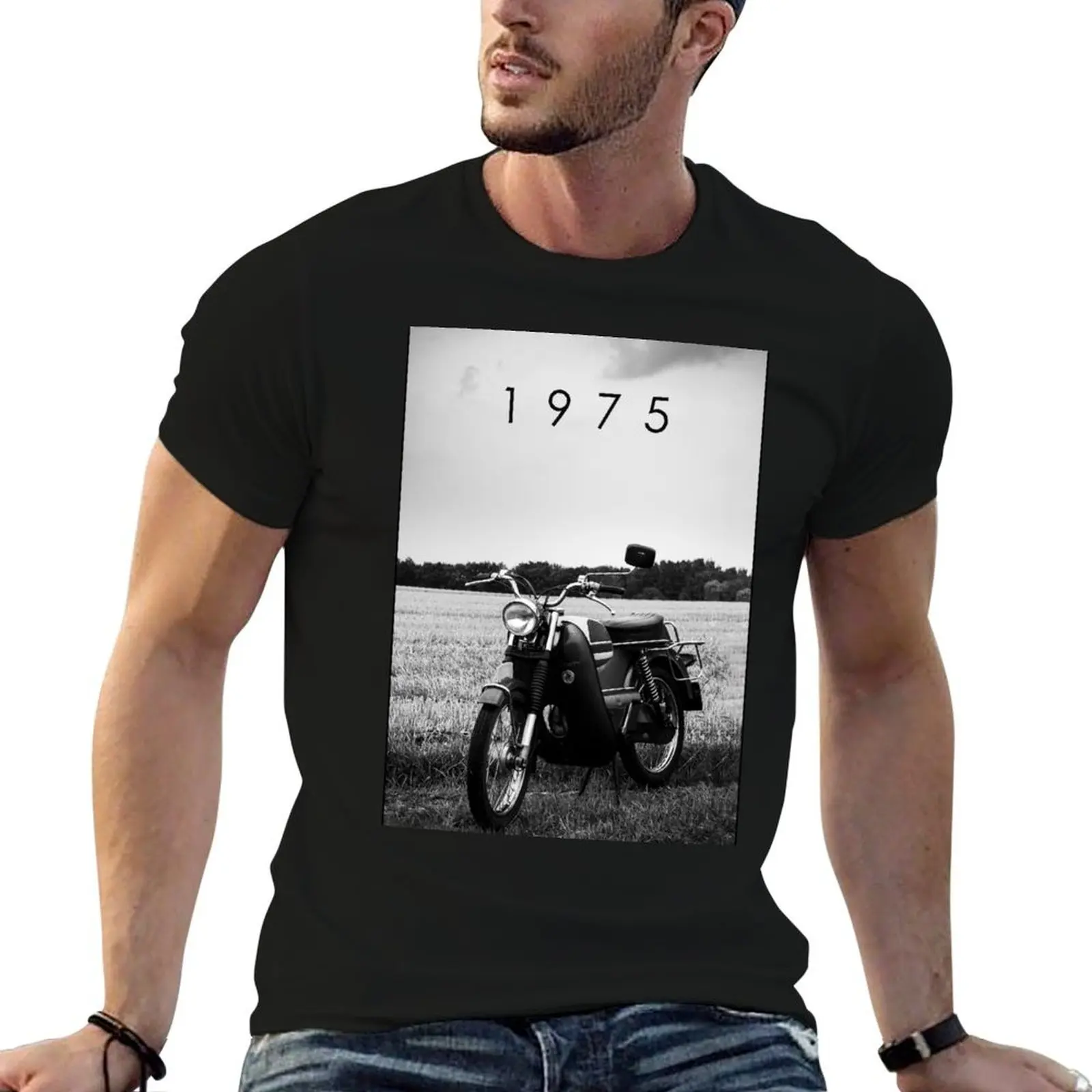 Футболка Kreidler Florett - 1975, повседневная футболка на Хэллоуин
