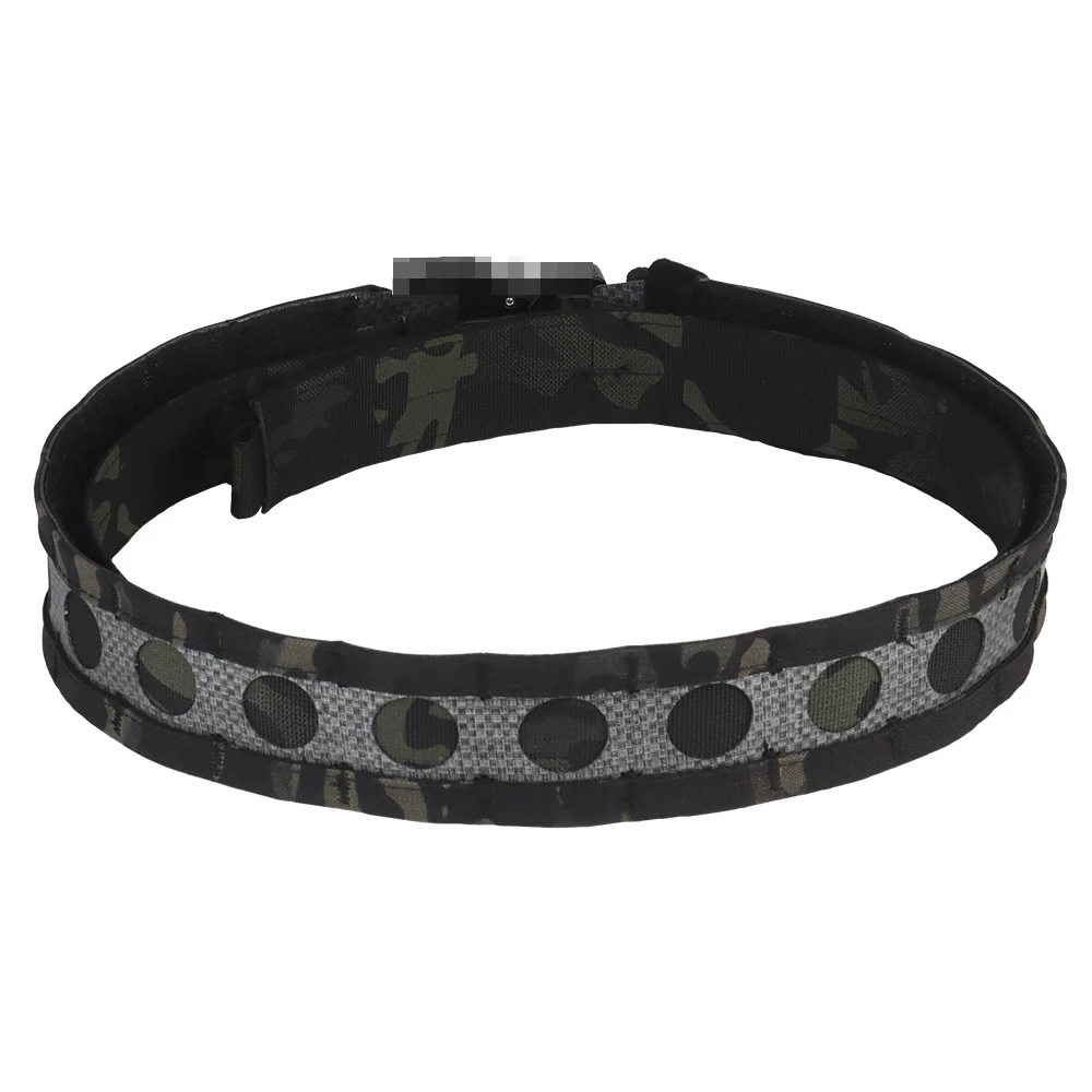 Ferro Style Taktischer Bison-Gürtel, 2-lagig, Schnellverschluss, Metallschnalle, MOLLE-System, Outdoor, Jagd, Schießen, Airsoft, Hüftgurt, Ausrüstung – Detail 10