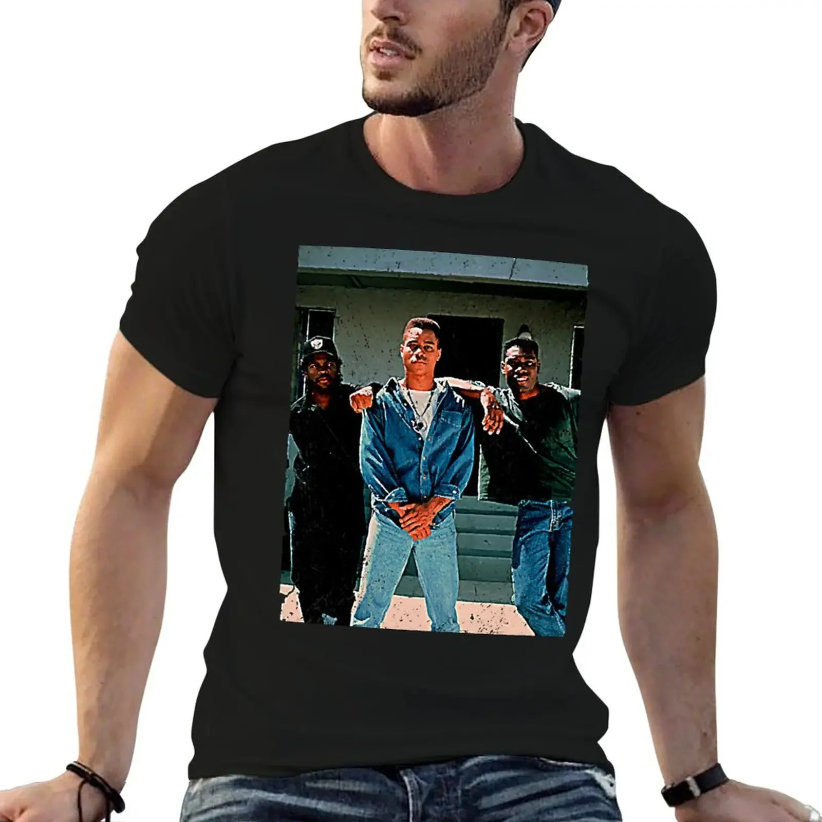 Boyz N The Hood Vintage T-Shirt graphic shirts boys animal print Funny t-shirts summer shirt tee shirts for men