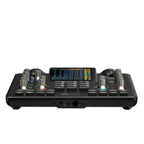 WELIVE Aiken Metal High-End Mobile Sound Card With Private Mold For Live Streaming And Singing