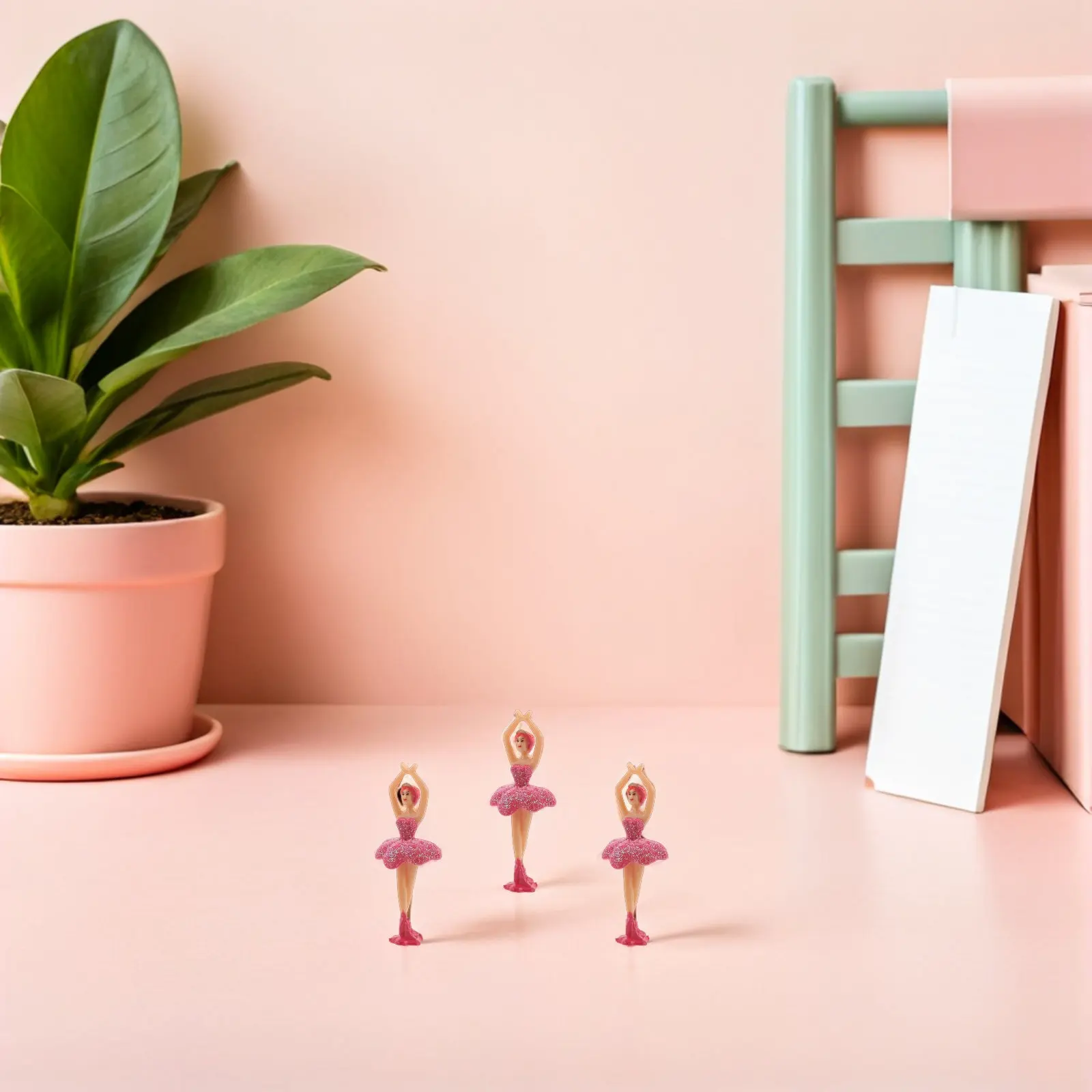 

Набор из 10 миниатюрных статуэток танцующих балерин для музыкальной шкатулки, украшения для дома и вечеринок, подарки для девочек