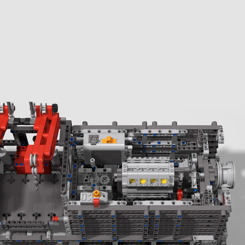 3414 قطعة MOC نهاية العالم محرك قطار أرضي رائع نموذج التكنولوجيا اللبنات الإبداعية الأطفال تجميع اللعب هدايا عيد الميلاد