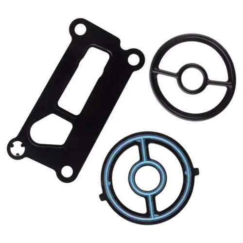 Imagen 2 del producto Junta de enfriador de aceite de motor, junta de carcasa de filtro, sello para Mazda LF02-14-700 LF8X-14-702 LF02-14-342