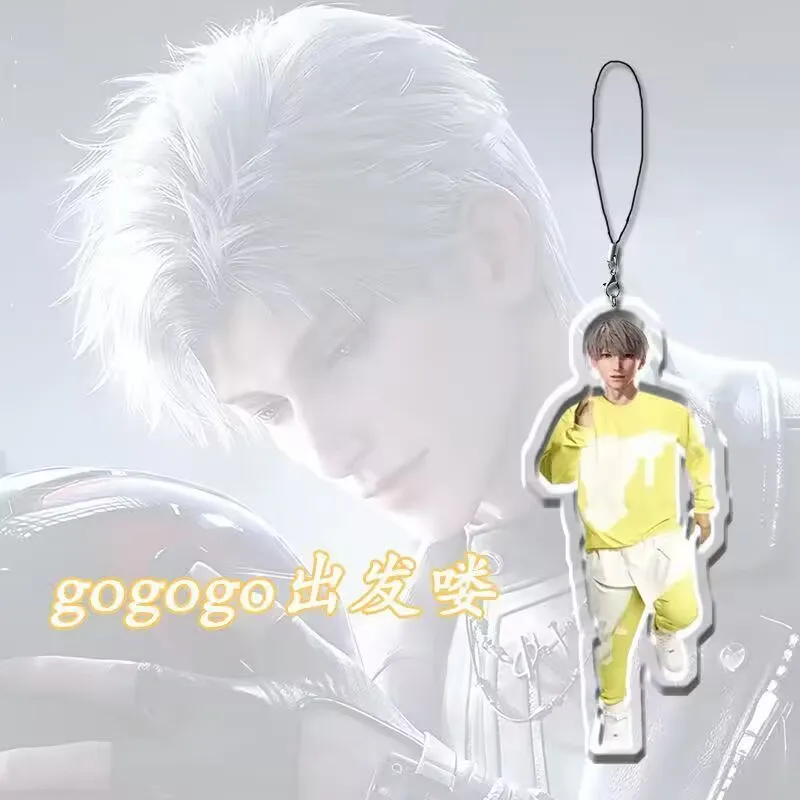 「走れ！ 「Love and Deep Space」周辺機器 gogogo レッツゴー！ 「Qi Yuli Shenshen Xinghui Qin Che」携帯電話チェーン。