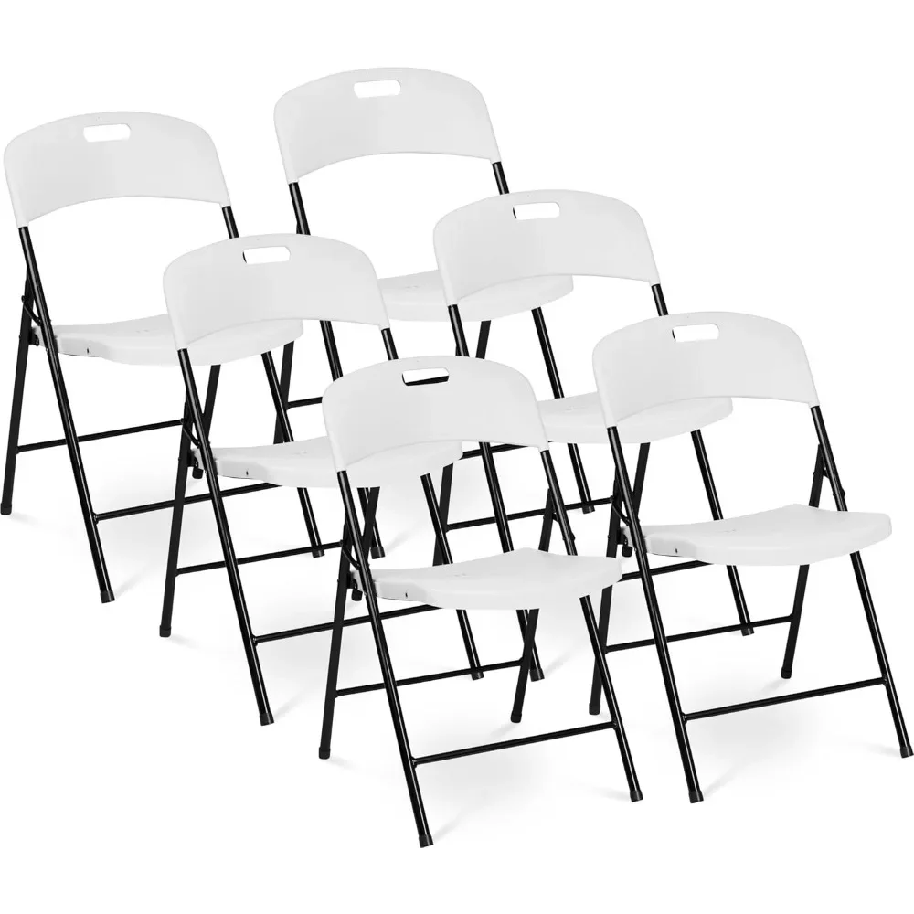 

Folding Chair, Indoor/Outdoor Stackable, 350lb Capacity, for Events, Office, Weddings, Dining