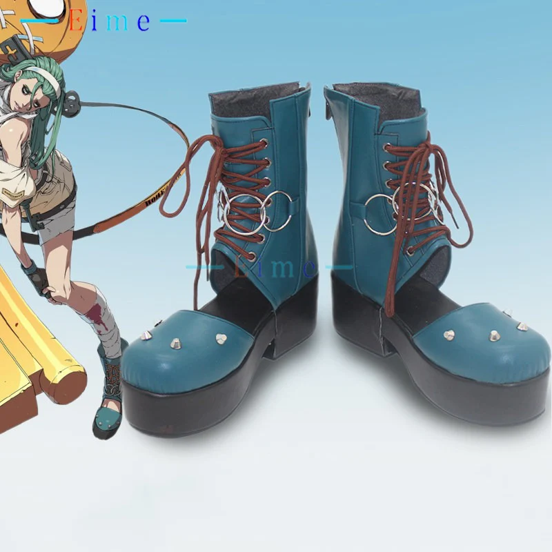 A.B.A Guilty Gear Strive ABA Cosplay Shoes Game Cosplay Props Game Accessories Halloween Party Role Play Boots Custom Made