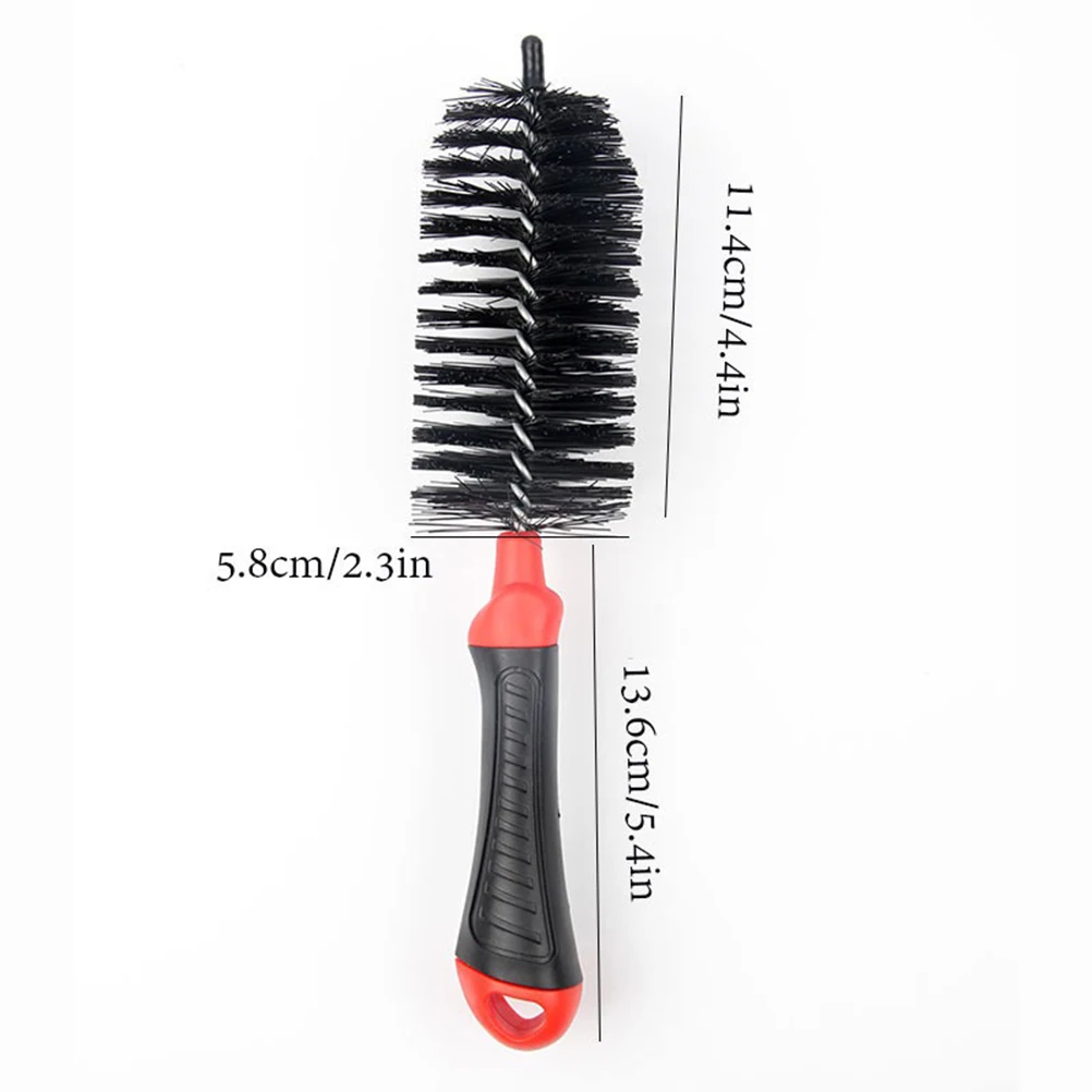 

3pcs 3 In 1 Set For Bike Ergonomic Handle Lightweight Portable Bicycle Cleaning Tool Bike Chain Brush Tyre Cleaner Chain