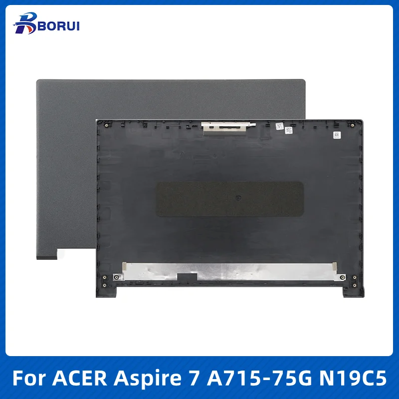 portatil lcd capa traseira para acer aspire a71575g n19c5 componente preto um escudo tampa traseira case superior capa novo 01