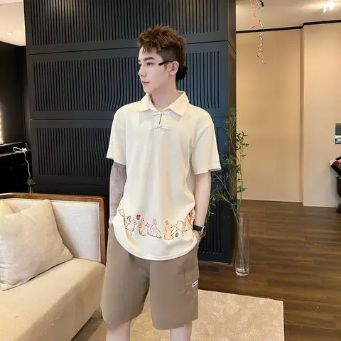 Sommarfamiljkläder 2023 Matchande mamma och baby matchande klänning som mamma som dotter kaninklänningar far och son-skjorta 10 best sales familjeklänning för mor far och son - №8