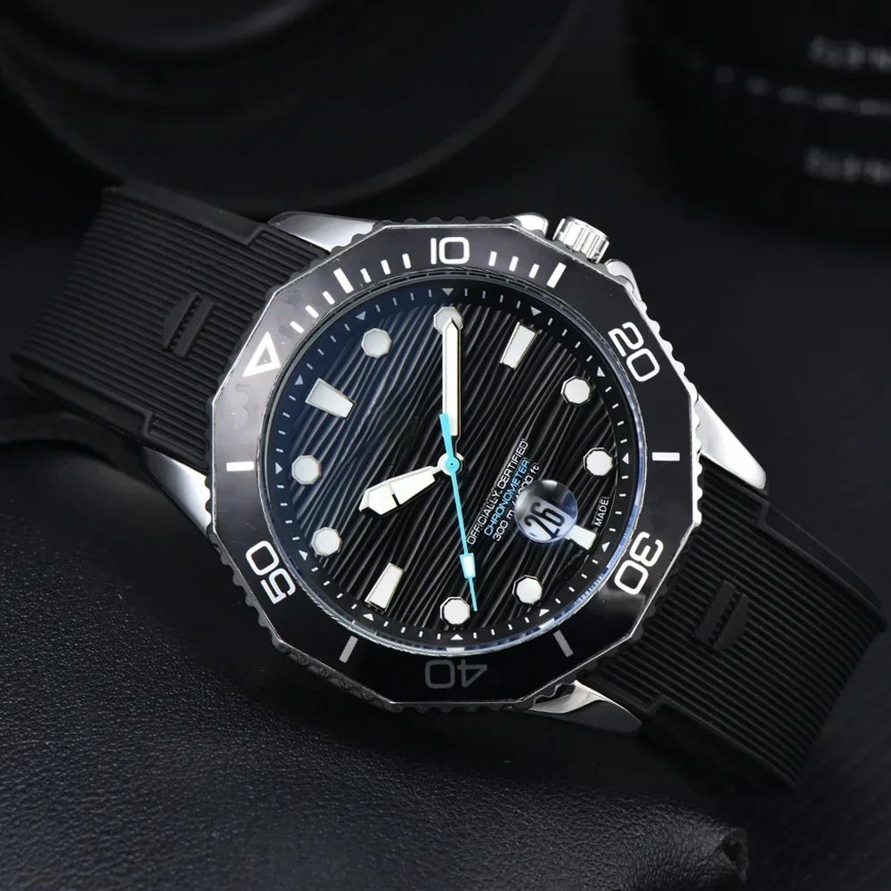 2025 New Luxury Men's Watch, Quartz Movement, Stainless Steel, Date Display, AAA+ Grade, Sapphire Crystal, 100M Waterproof