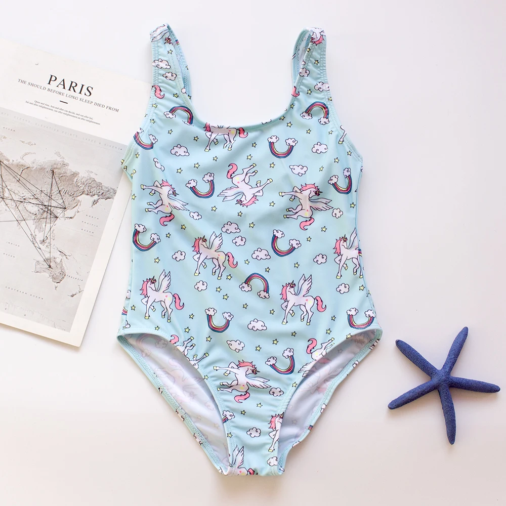 2024 Girls Ruffle Bikini Swimsuit Gradient Leopard Floral Animal Kids Swimwear Children Bikini Rainbo 283 Girls Bathing Suit