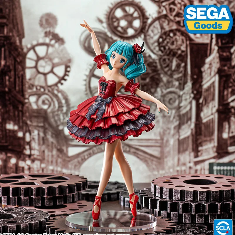 In Stock SEGA Luminasta Hatsune Miku: Project DIVA MEGA39’s “Hatsune Miku-Star” PVC 19CM Anime Action Figures Collection Toy