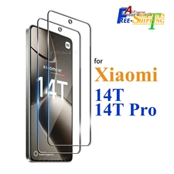 For Xiaomi 14T Pro 6.67 inch Screen Protector Tempered Glass Crystal Mica 9H HD Clear Transparent Anti Scratch
