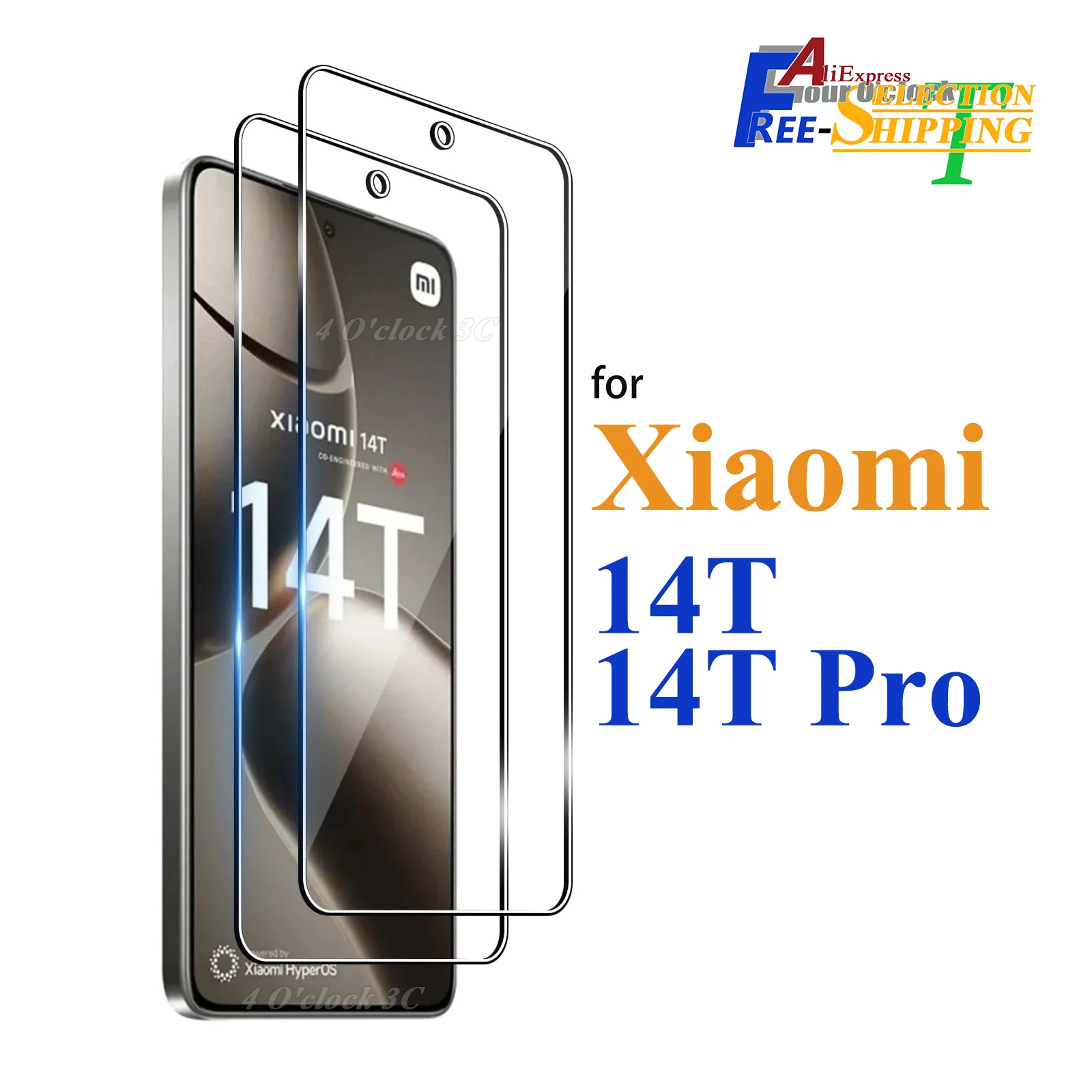 For Xiaomi 14T Pro 6.67 inch Screen Protector Tempered Glass Crystal Mica 9H HD Clear Transparent Anti Scratch