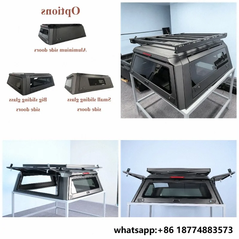 Custom  4X4 Pickup Truck Cover Tub Canopy Hardtop Multifunctional Truck Topper for TOYOTA HILUX REVO/FORD RANGER/F150