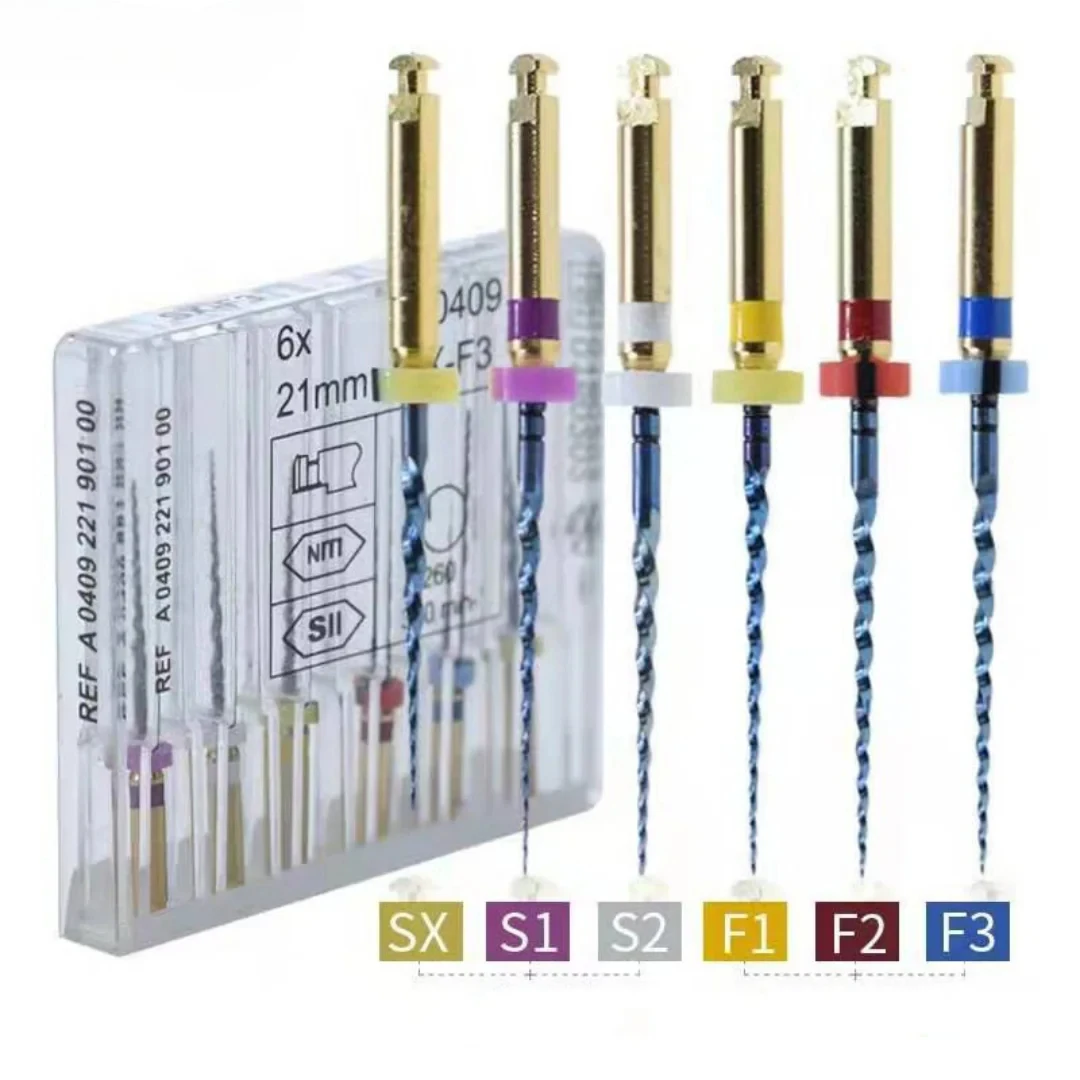 DentalS Taper Blue Endo Files Root Canal Taper Endodontic File Heat Activated Endodontic Files