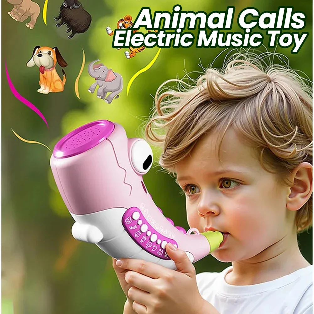 

Звук животных, музыкальная игрушка, электрический свисток, сборочные эффекты, имитация звонков, свистки, роговые игрушки для девочек, детские развивающие игрушки для детей