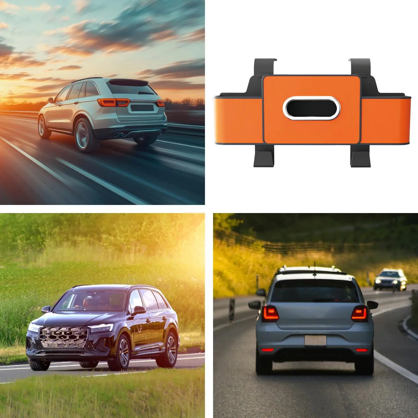 

Back Seat Car Organizer Storage With Hooks Tissue Holder Automotive Seat Back Organizers For Truck Travel Toddler Women Kids Men