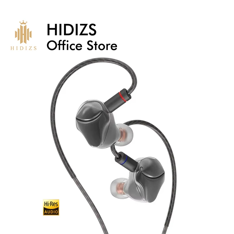 

HIDIZS MK10 ArcSonics 1DD Динамический драйвер Наушники-вкладыши Hi-Res Audio Корпус из цинкового сплава 0,78 мм Проводные Hi-Fi наушники