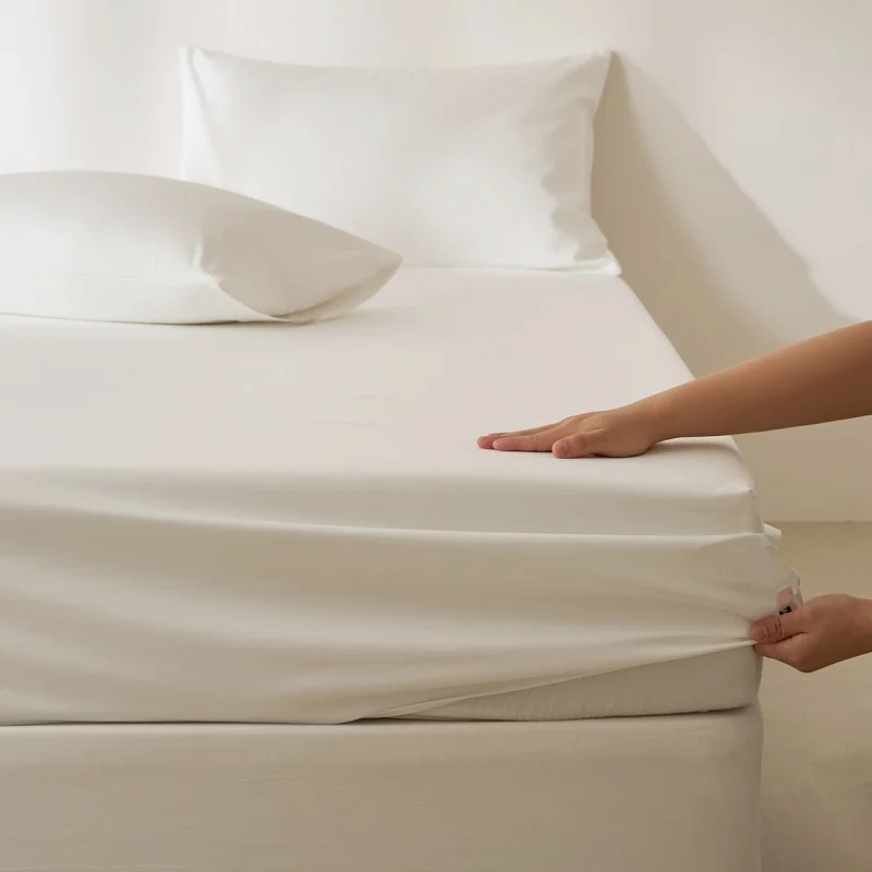 us-full-sheet-set-100-cotton-skin-friendly-360-elastic-band-fitted-flat-sheet-pillowcase-white-hotel-home-wedding-bedding-4pcs