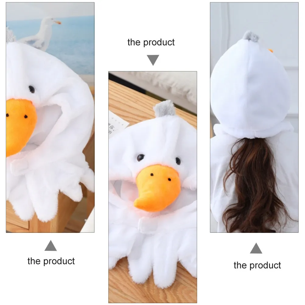 Cartoon Bird Headdress Headwear for Music Festival Cosplay Party Dress Up Photo Prop Holiday Gift Fun Stylish Accessory Unique
