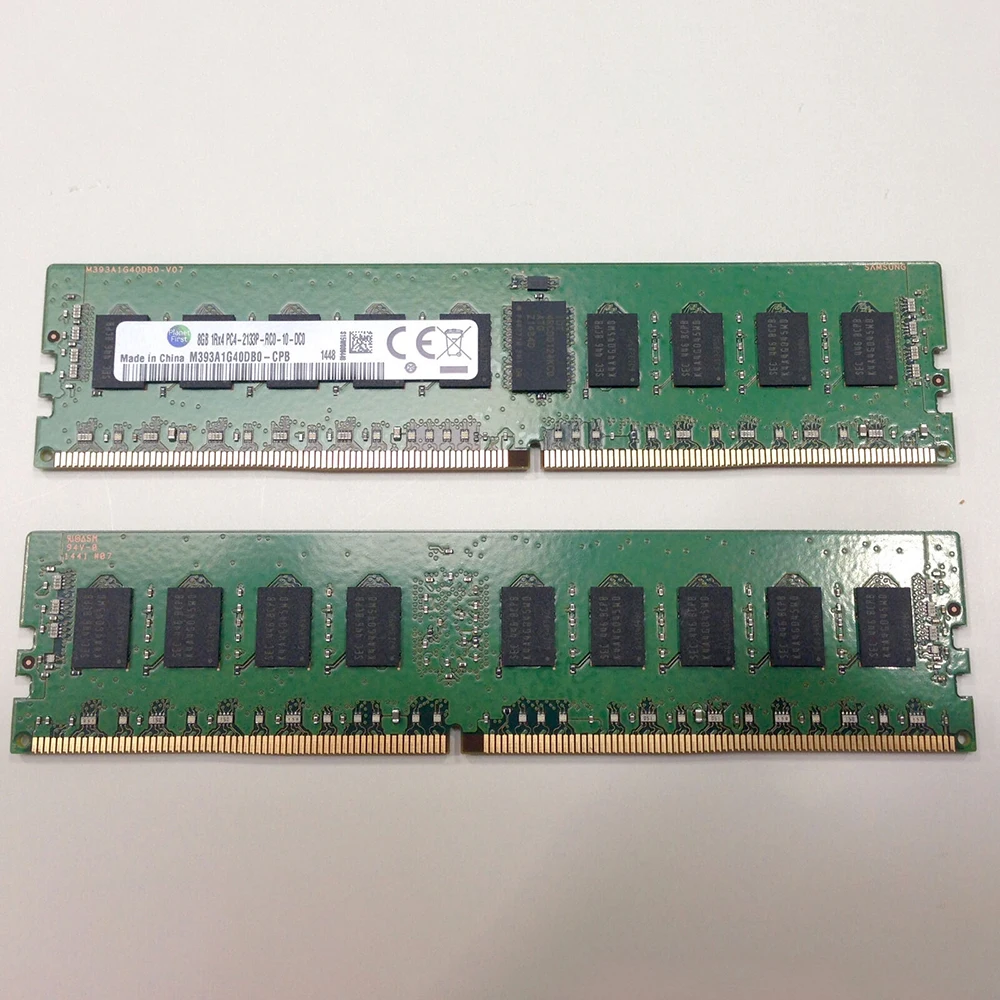 PC4-2133P-RC0 M393A1G40DB0-CPB 서버 메모리, 삼성 RAM 8GB 8GB 1RX4 DDR4 2133, 빠른 배송 하이 퀄리티, 1 개