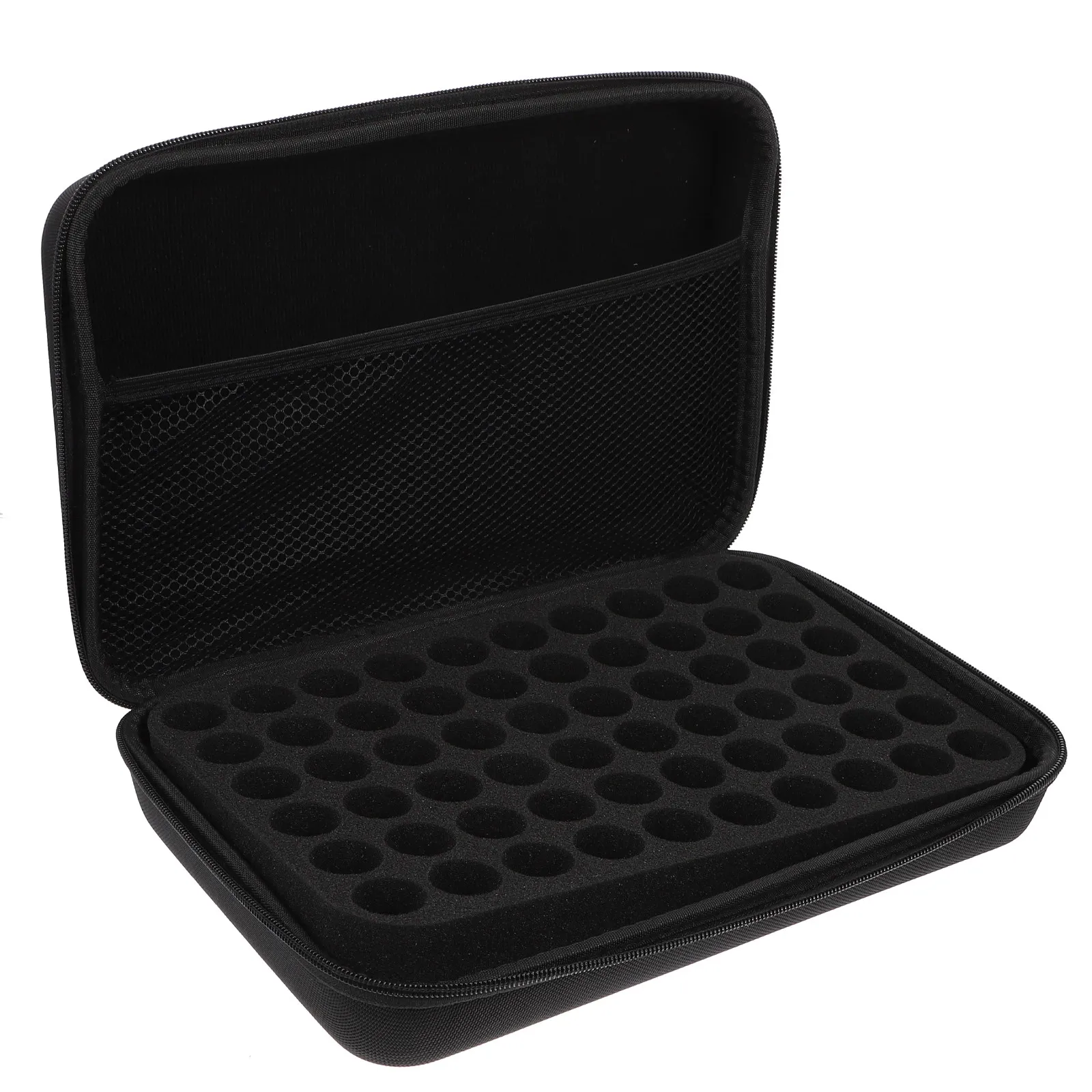 

Футляр для эфирных масел (1 шт.) с индивидуальными поролоновыми вставками, вмещает 60 флаконов по 10 мл и 15 мл, для ароматерапии, дорожный чехол для хранения