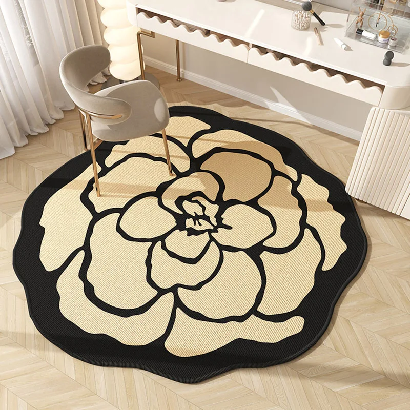 

Необычные формы, украшение для гостиной, мягкий ковер, коврики с цветочным узором для спальни, моющийся коврик для гостиной, домашний противоскользящий ковер