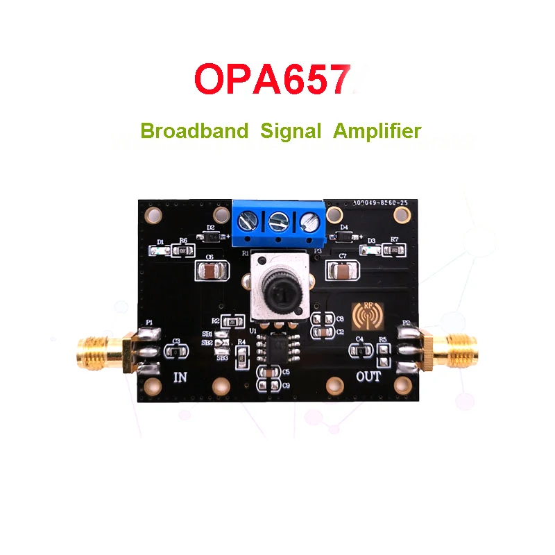 

OPA657 High-Speed Broadband Operational Amplifier Module Low Bias Current Low Noise 1.6GHz Bandwidth